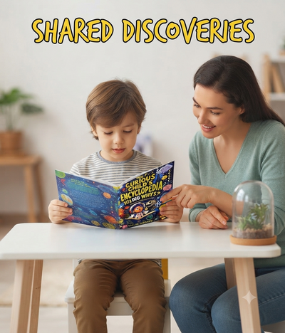 The Curious Child's Encyclopedia - 101 Why Questions with Science Facts, Activities & Full-Color Illustrations